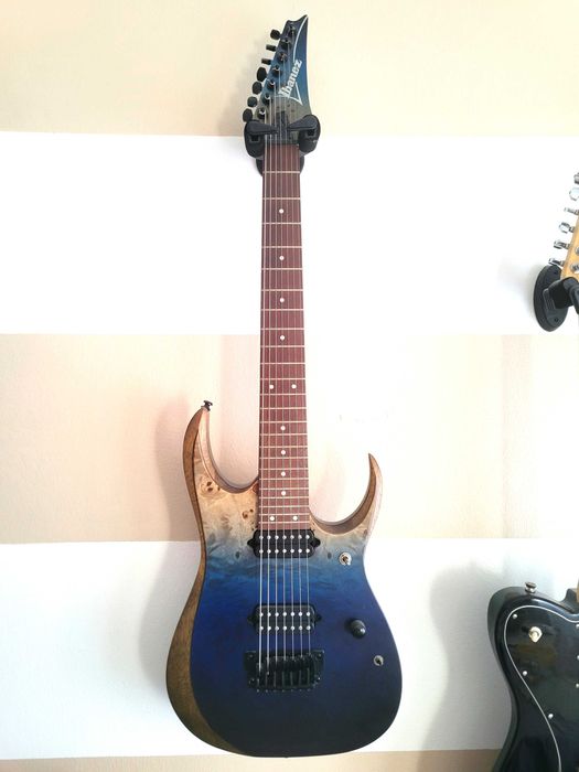 Guitarra Ibanez 7 cordas RGD7521PB-DSF (COMO NOVA)