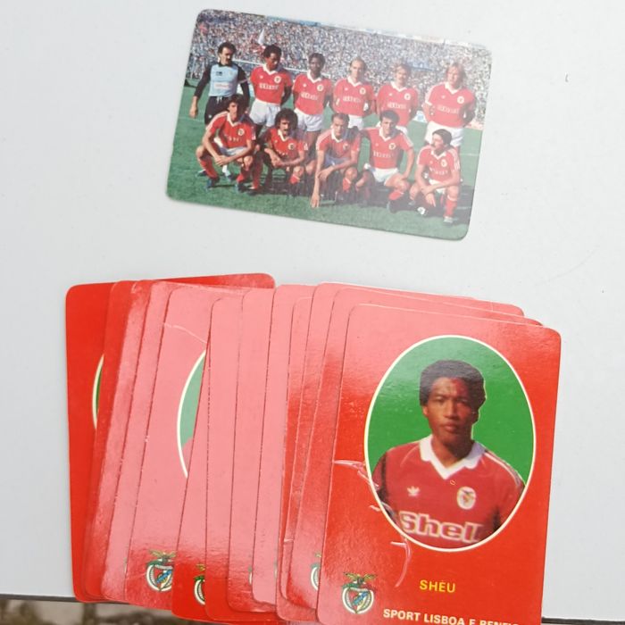 Conjunto de Calendários do SLB do ano de 1986