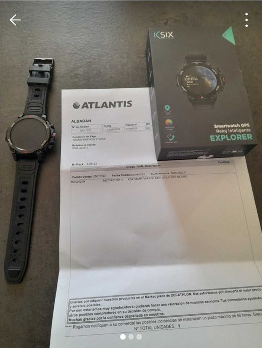 Smartwatch ksix explorer gps