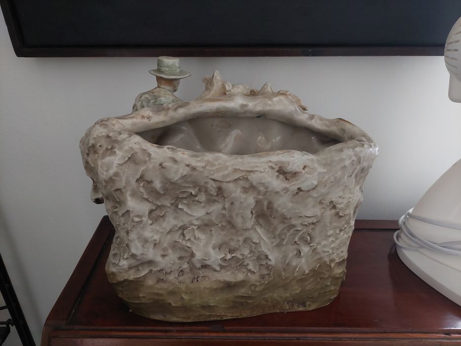 Grupo escultorio  escultura muito antigo imperial amphora austria