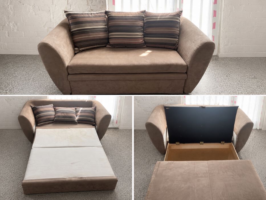 BRW Sofa z funkcją spania - możliwy transport