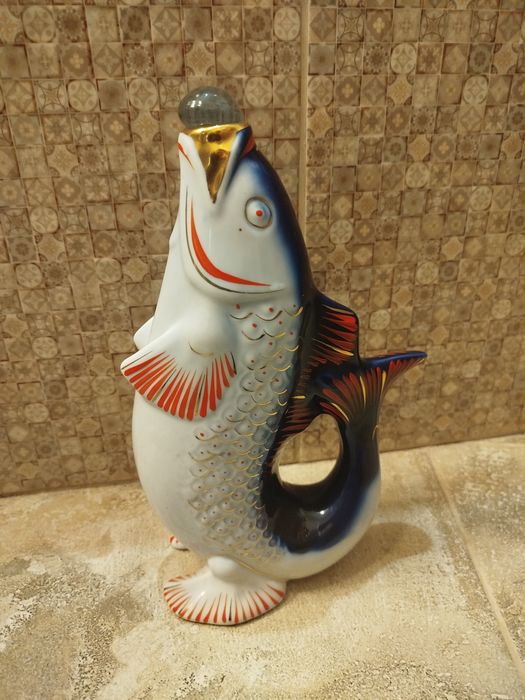 Кувшин у вигляді риби, керамічний, 700 мл