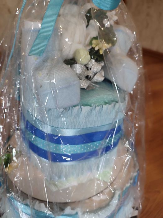 Торт з памперсів