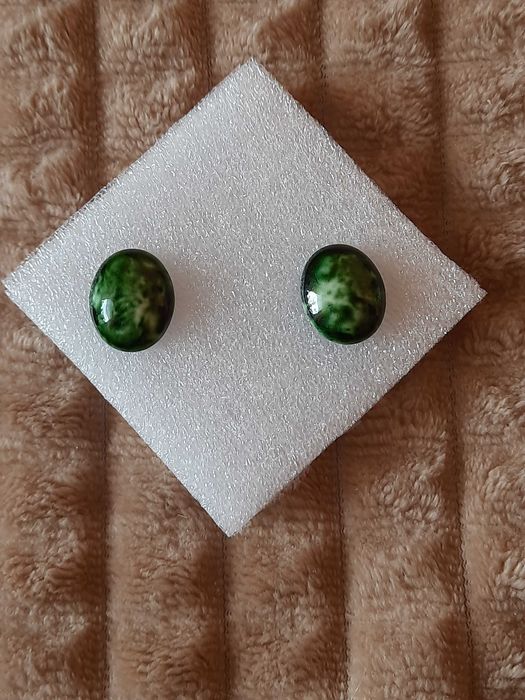 Запонки (из 70-х) натуральный камень + бонус