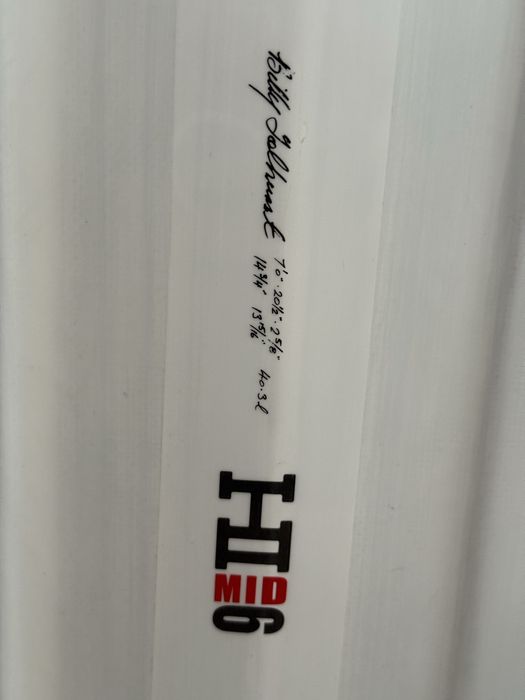 HARLEY INGLEBY SURFBOARDS - MID 6 -  - THUNDERBOLT RED - 7'0" X 20 1/2 X 2 5/8 - 40.3L