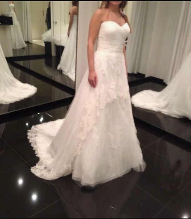 Vestido de noiva lindíssimo Rosa Clará