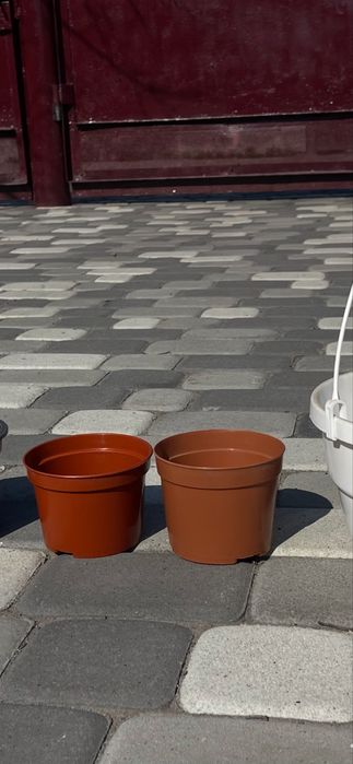 Стаканчик горшок для квітів розсади 11-12 см діаметр