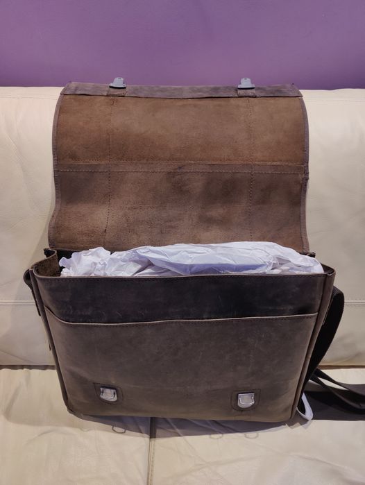 Skórzana torba Strellson