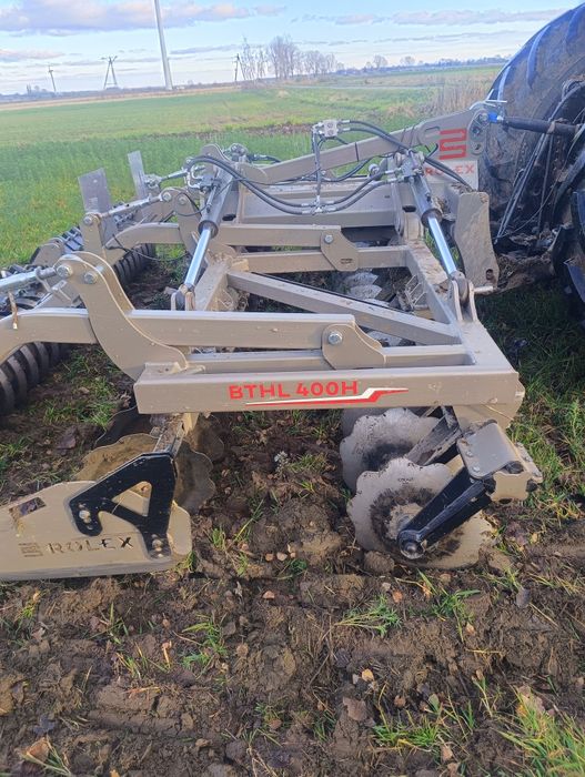 Brona talerzowa hydrauliczna BTHL Rolex Tolmet Unia Lemken