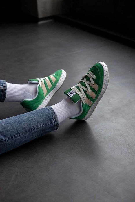 Кросівки Adidas Adimatic x Human Made Premium green/white