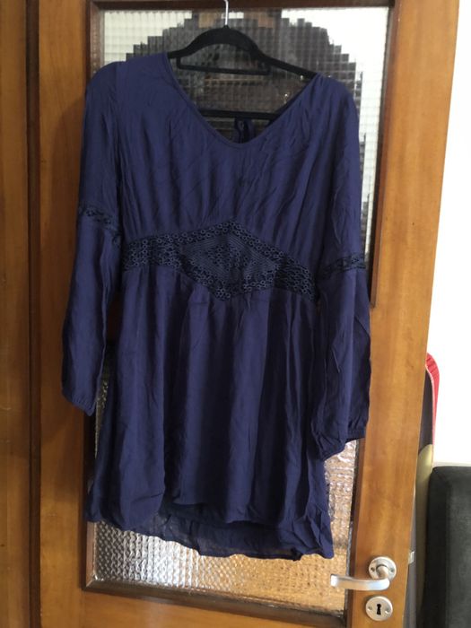 Vestido azul tamanho m