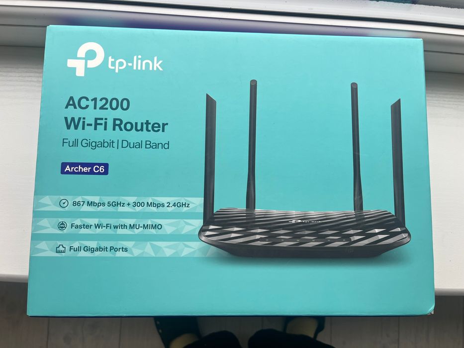 Router WiFi tp-link AC1200 Archer C6