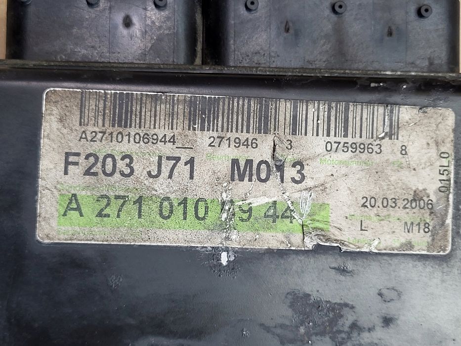 komputer sterownik silnika mercedes c-kl w203 1.8 kompressor oe eu