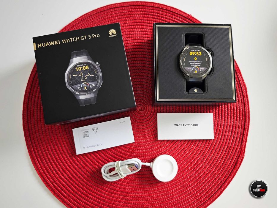 ZADBANY Smartwatch Huawei Watch GT5 Pro Active 46mm ACTIVE Szafir GW. KPL.