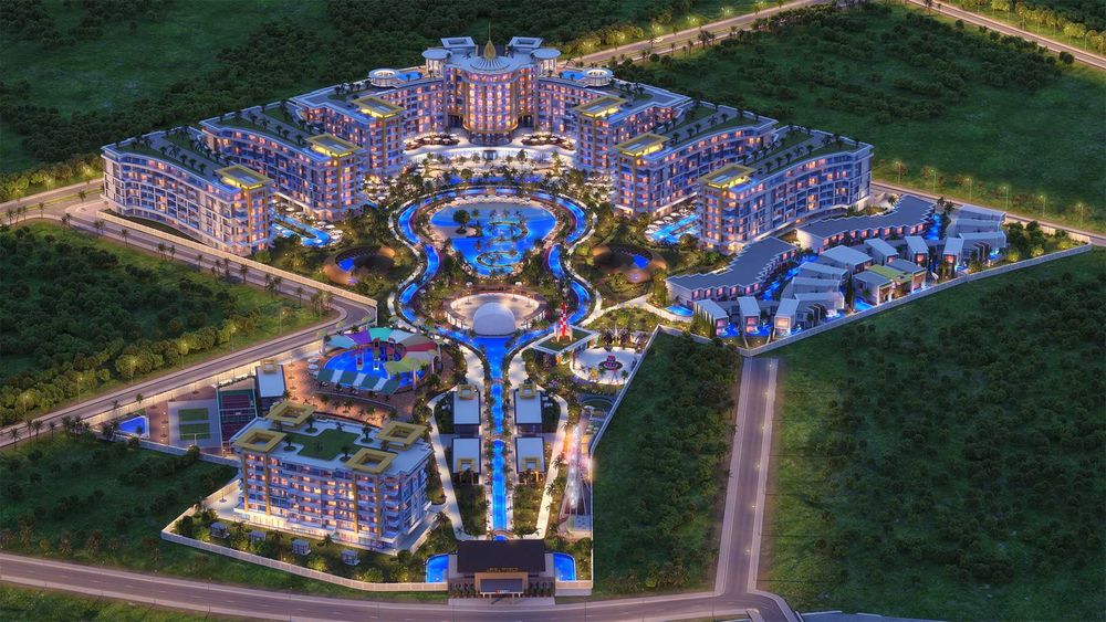 Квартира в комплексі Azura World Residence & Hotel. Аланья, Туреччина