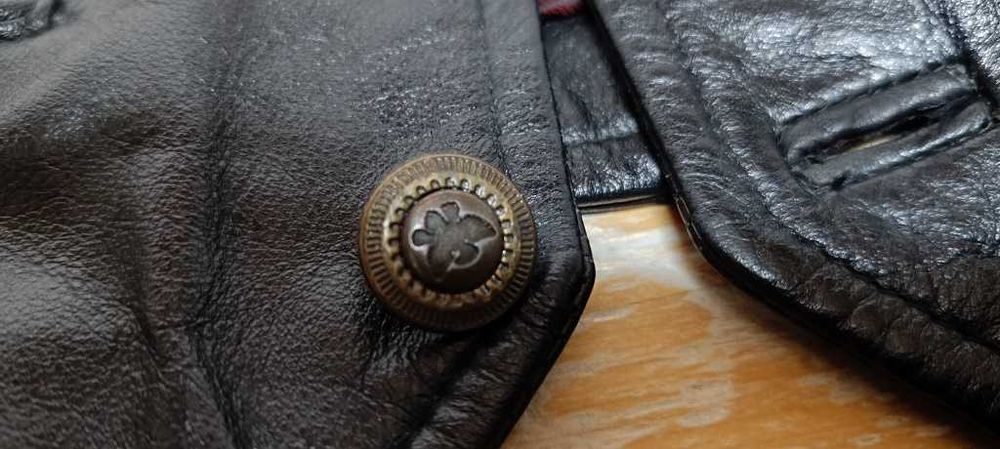 Colete couro motard marca Uvex