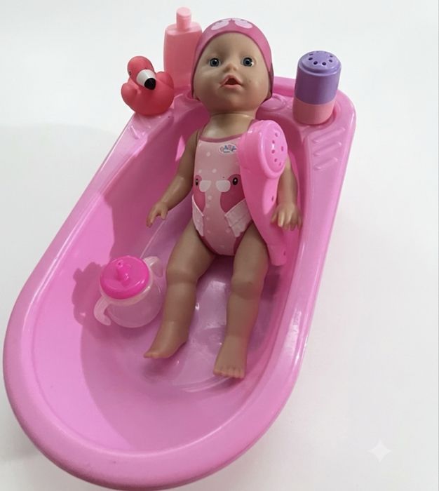 Кукла Baby Born (Zapf Creation) + набор для купания