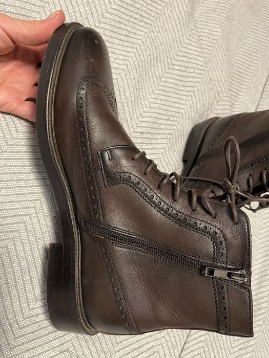 Nowe buty męskie skórzane Bytom r.42