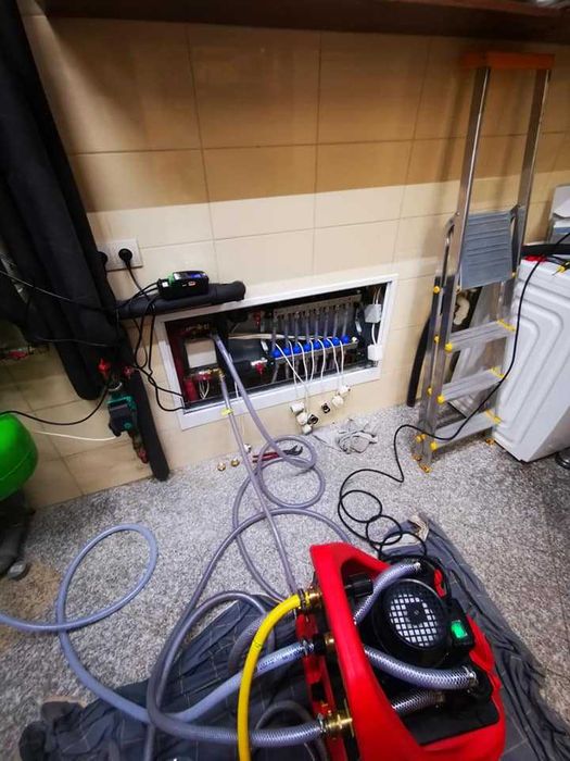 Chemiczne płukanie/czyszczenie instalacji grzewczych, kotłów