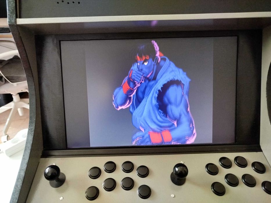 Arcade Bartop -  Raspberry pi 4 22" HD screen