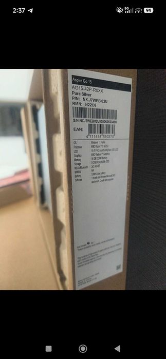 Portátil Acer Aspire Go 15