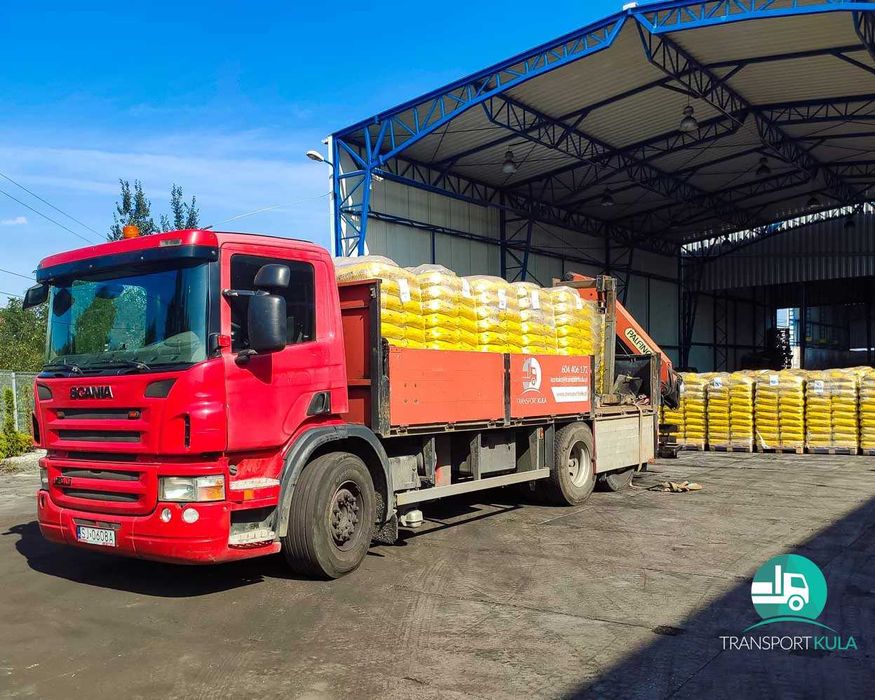 HDS transport węgla workowanego na paletach Sobieski Tauron