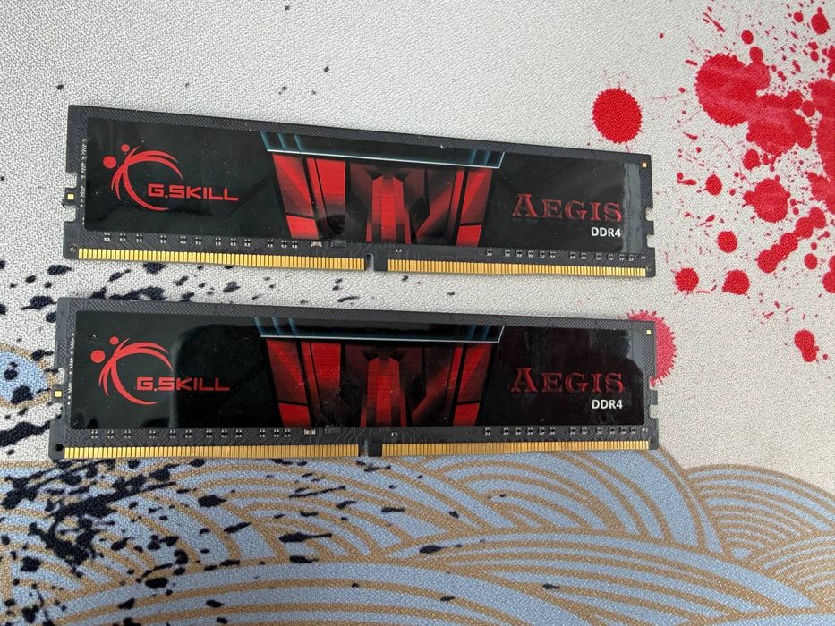 Оперативна пам'ять G.Skill Aegis DDR4-3200 16GB (2x8GB) CL16