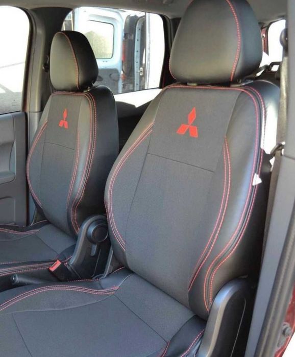 Модельні чохли на сидіння Мицубиси Mitsubishi Outlander Pajero та інші