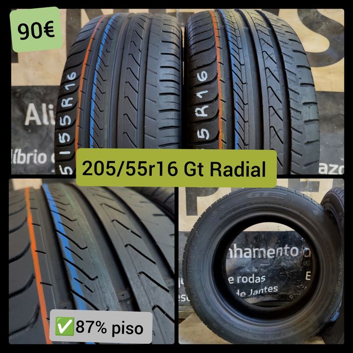 Pneus usados 205/55r16