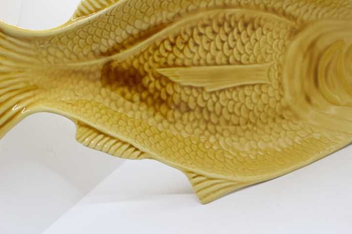 Grande Travessa Peixe Faiança das Caldas da Rainha 54 x 28 x 7 A cm