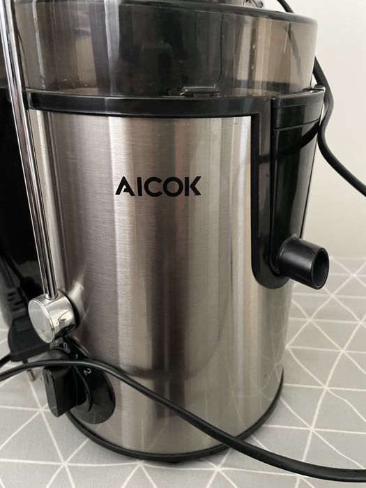Соковижималка відцентрова Aicok AMR516 400W ( Нержавіюча сталь), Центрифужная соковыжималка