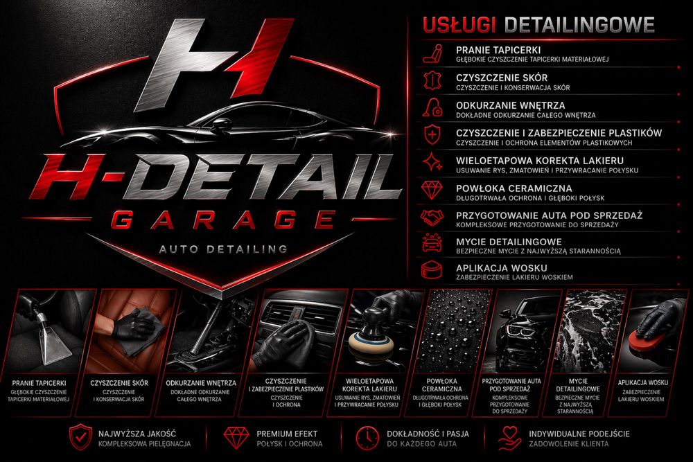 Detailing , mycie detailingowe , polerowanie , pranie