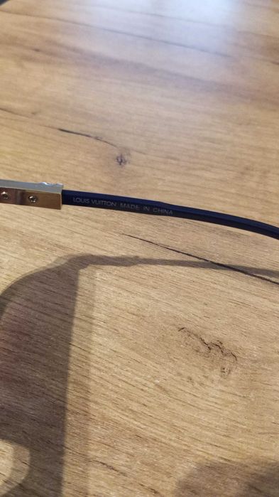 Okulary przeciwsłoneczne Louis Vuitton granatowe uv400