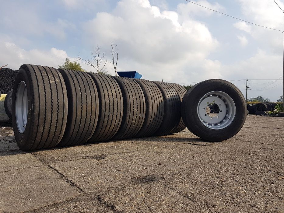 Koła 385/55r22.5 do PRZYCZEP ROLNICZYCH HL BRANDYS 8-otworów ET0