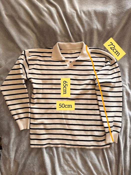 Sweter męski w paski reserved