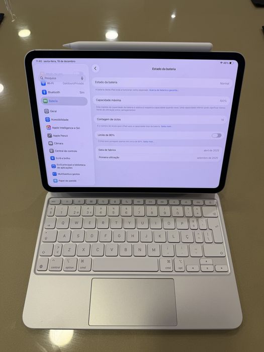 Ipad pro 11 M4 + magickeyboard + apple pencil Pro