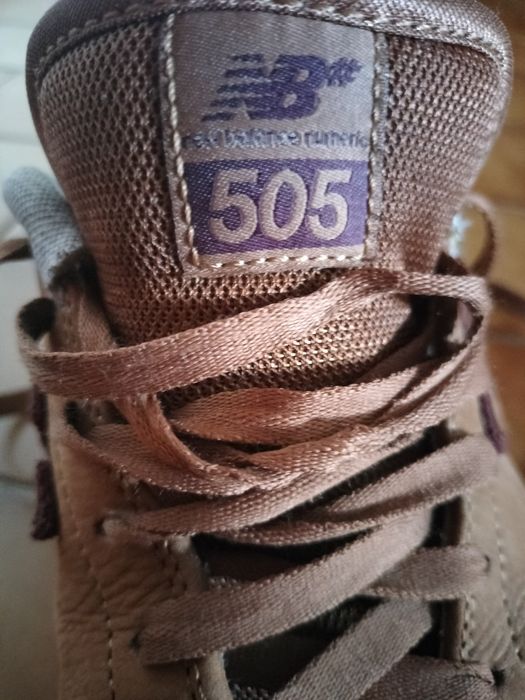 Sapatilhas New Balance 505 castanhas - usadas !