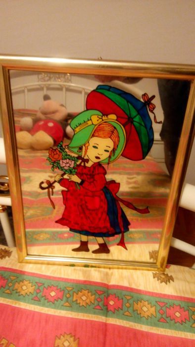 Quadro espelhado artesanal