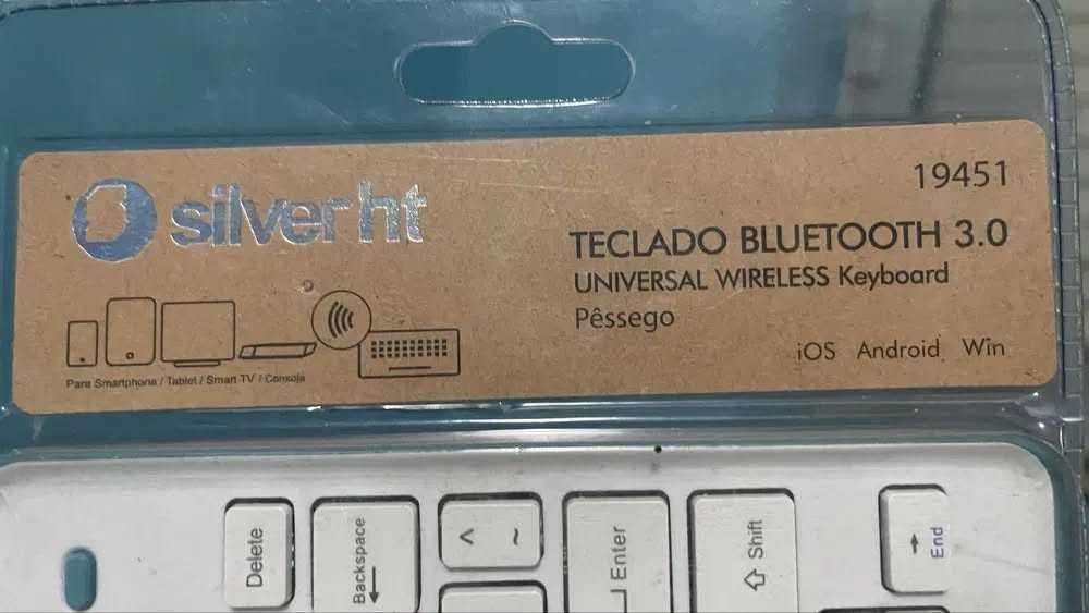 Teclado sem fios SilverHT com ligação Bluetooth423160077155061762