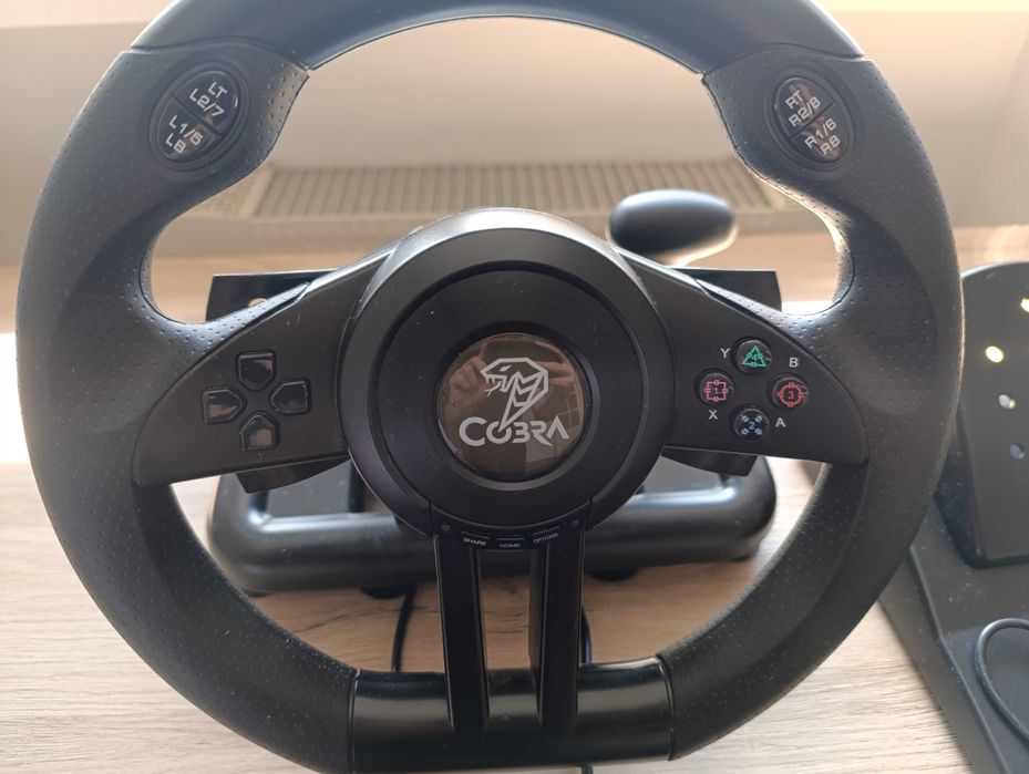 Kierownica Cobra SW2020 MONACO z pedałami do PS4, PS3, Xbox One, PC