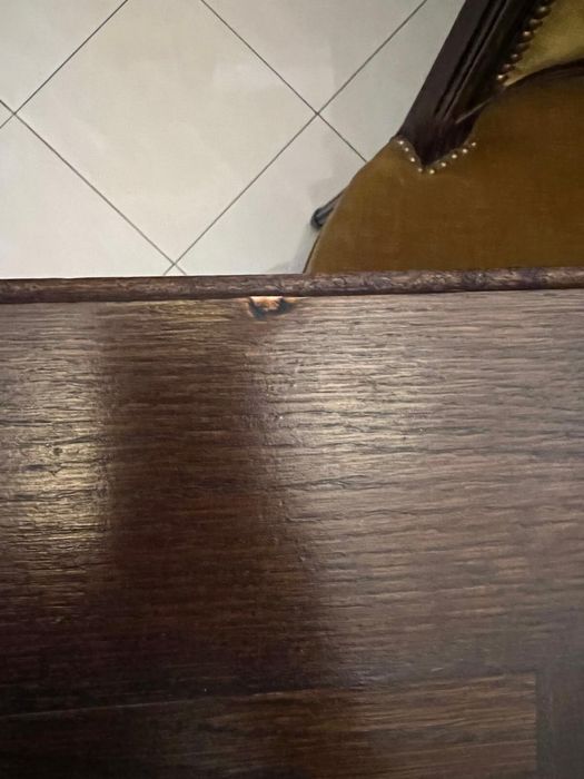 Stol drewniany szachownica rozkladany toczone nogi