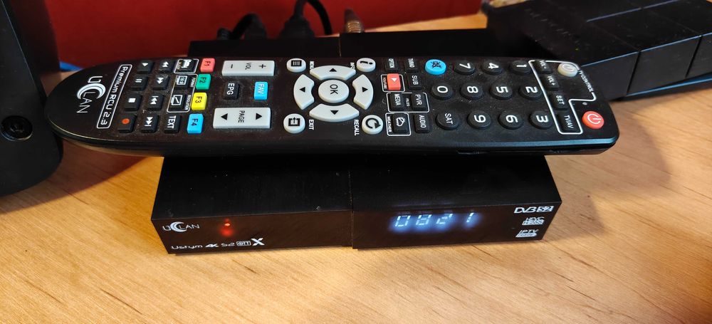 Uclan Ustym 4K Dekoder satelitarny