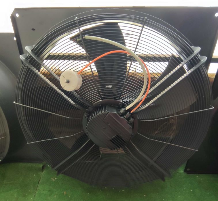 Ventiladores industriais trifásicos com variador de velocidade