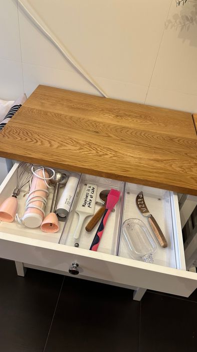 Ilha/mesa de cozinha ikea tornviken