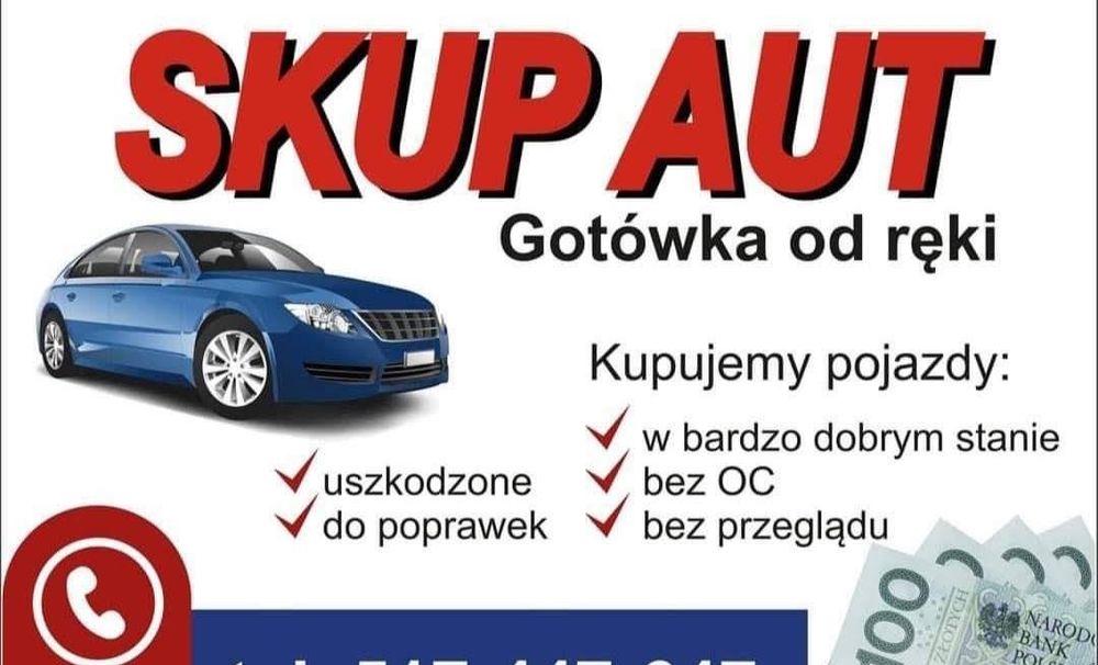 Skup Aut osobowych i dostawczych*** Kupię auto***Kupię busa