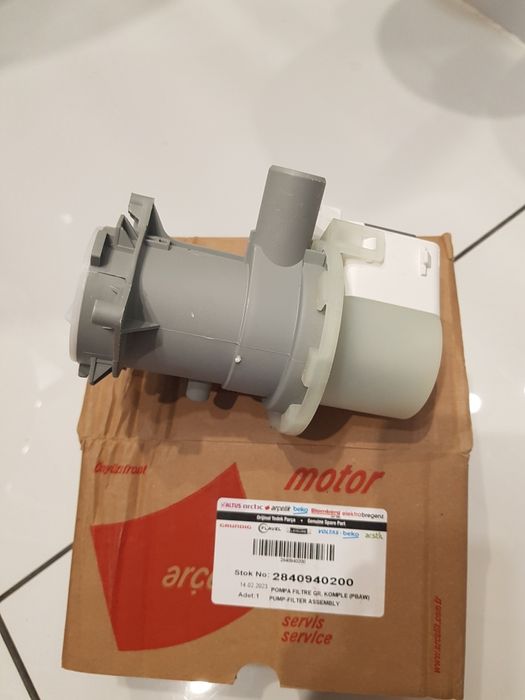 Pompa odpływowa kompletna pralki Beko Grundig Arcelik 28.409.40.200