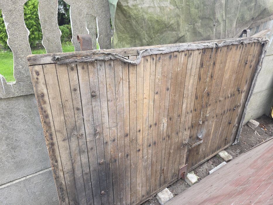 Wrota garażowe z demontażu