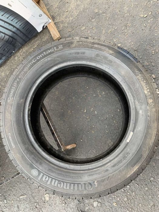 Шини 215/60 R16 пара Continental демо нові літо 7,7мм