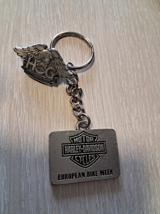 Колекційний металевий брелок Harley-Davidson