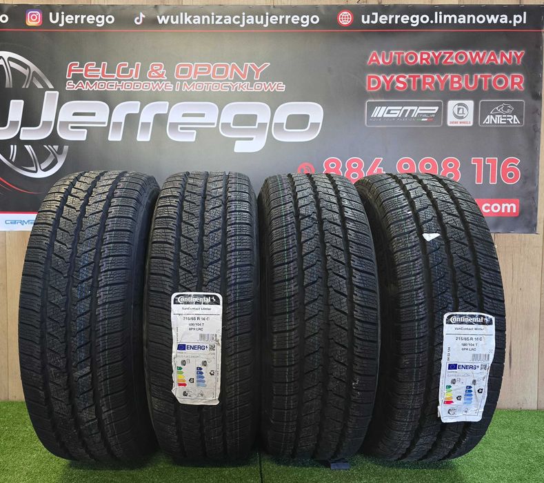 Koła zimowe OPEL COMBO 16x5x108 - Continental VanContact 215/65/R16c